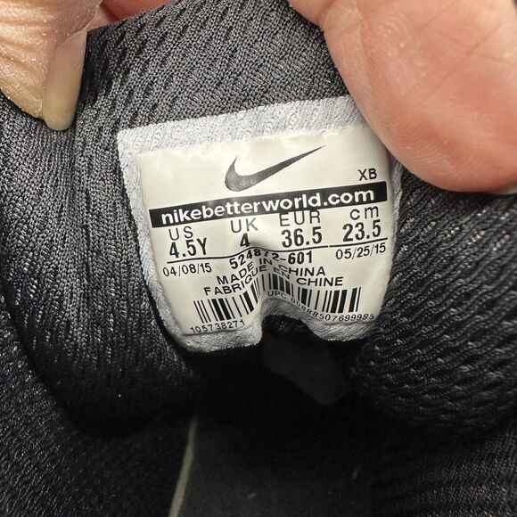 Nike ACG Woodside 2 High boy's Kids Red & Black Boots 524872-601 SIZE 4.5Y - Picture 8 of 8